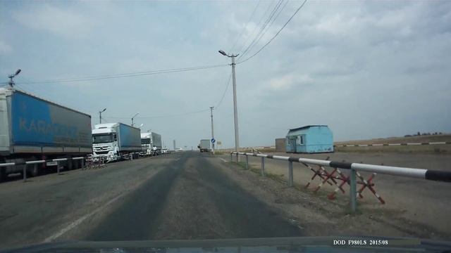 Трасса Р216 на Астрахань. [ Ипатово - Элиста ] смотреть онлайн