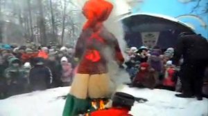 Сжигание Масленицы