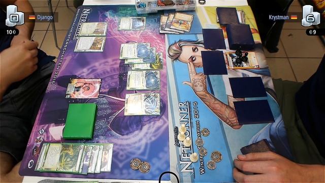 Hiveworld GNK June 2016 - #2 - Django and the Thirteen - Netrunner With TeamworkCast