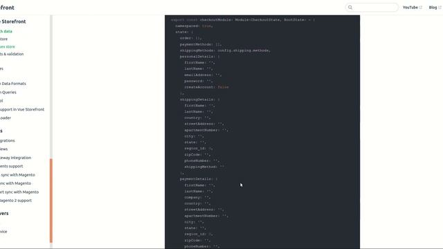 Introduction and definition of States in VueStorefront смотреть онлайн