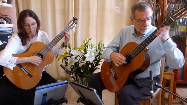 Magnolia Guitar Duo - Mazurca per a dues guitarres - F. Tàrrega смотреть онлайн