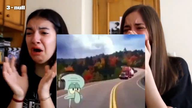 REACT:squidward get hit by a truck (WE LEGIT CRIED SO HARD) смотреть онлайн