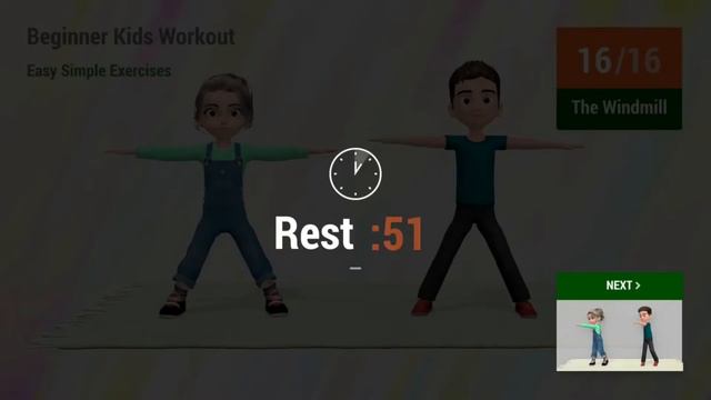 KIDS BEGINNER WORKOUT // EASY SIMPLE EXERCISES FOR KIDS смотреть онлайн