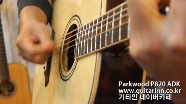 [기타인]  Parkwood P820 ADK LTD (ADIRONDACK SPRUCE TOP)