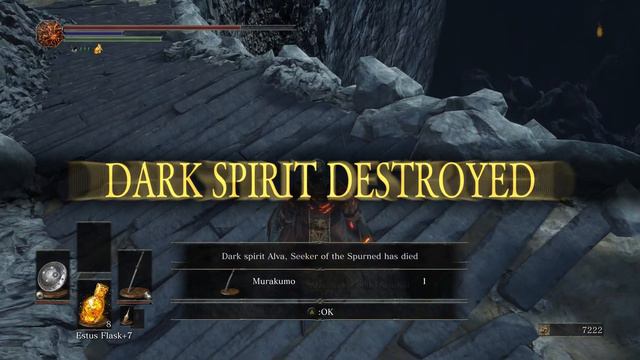 Dark Souls 3 - Alva the Spurned Falls to Her Death смотреть онлайн