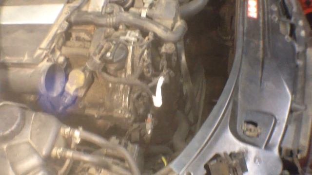 Снимаем генератор для ремонта мерседес w221 М273 смотреть онлайн