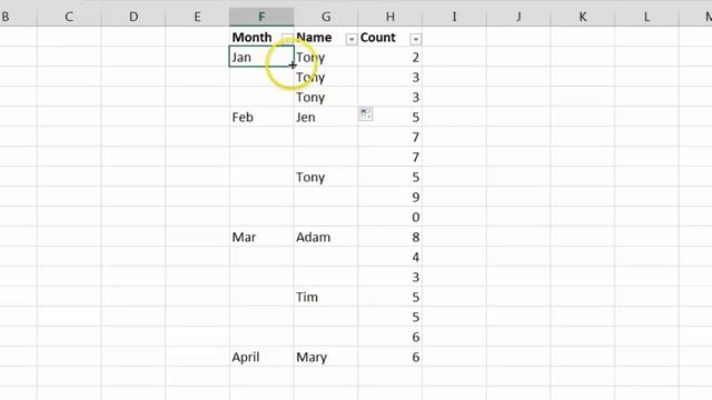How to Fill Intermittently Empty Cells in Excel смотреть онлайн