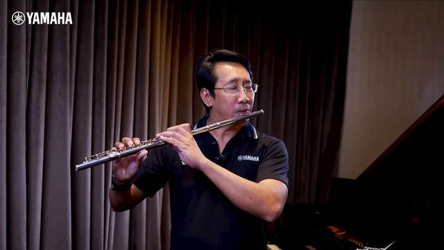 How to play Grace note on Flute by Aj.Vichit (Yamaha Artist)