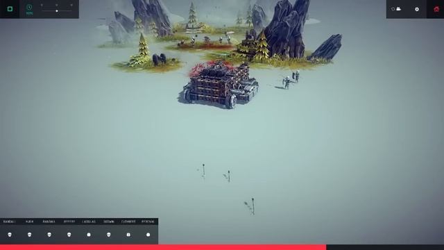 Поиграем в Besiege #3 - Учимся летать! смотреть онлайн