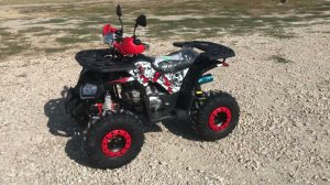 Обзор детского квадроцикла ATV-125F1 В LUX комплектации | Магазин ТехМаркет | Мотосалон Millennium