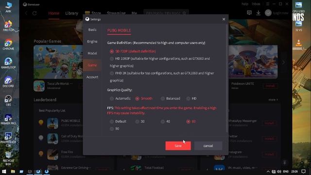 GAMELOOP 32BIT VS GAMELOOP 64BIT✔WHITC IS BEST FOR SMOOTH GAMING?PUBG GAMELOOP32BIT VS64BIT FPS TES смотреть онлайн