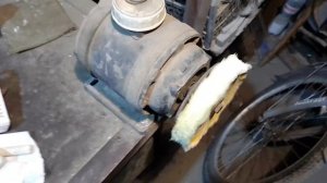 полировка на муслиновом кругу.