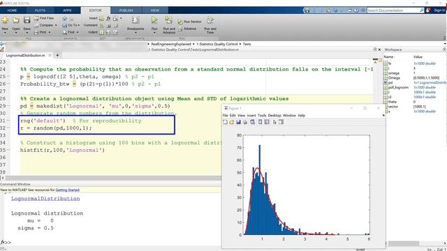 Lognormal Distribution | Application of Statistical Methods in Manufacturing | MATLAB | Minitab смотреть онлайн
