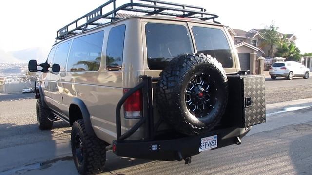 2000 FORD E350 VAN 4X4 7.3 DIESEL "TAN" смотреть онлайн