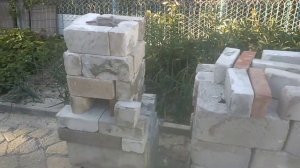 Строю мангал из кирпича своими руками