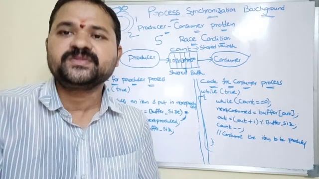 Producer Consumer Problem |Process Synchronization Background | Race Condition | operating system смотреть онлайн