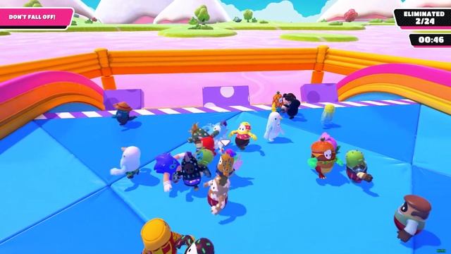 Fall Guys - Don't Fall Off | Wait until the end! смотреть онлайн