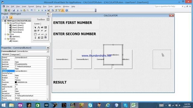 HOW TO MAKE A SIMPLE CALCULATOR IN VBA смотреть онлайн