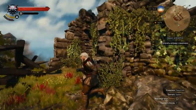 The Witcher 3. Велен. Пепелище. Недосмотренная пещера смотреть онлайн