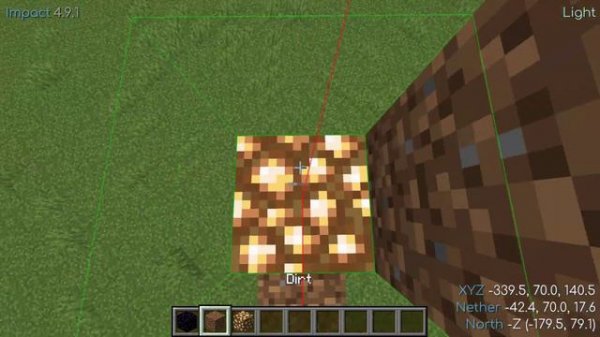 Minecraft baritone auto build. can you guees what it is before the end?