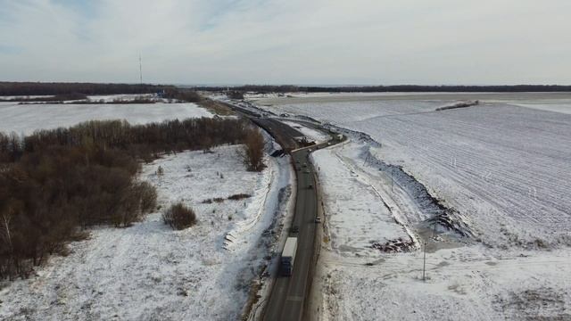 Выезд с Набережных Челнов в сторону Уфы на трассу М12 смотреть онлайн