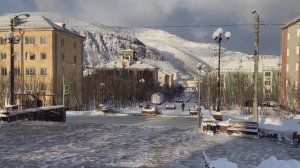 город КИРОВСК,Мурманская область, октябрь 2022