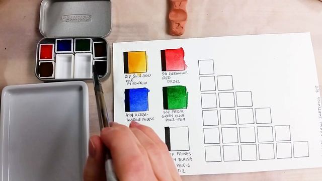 Review & Demo - Schmincke Urban Sketching Set ? смотреть онлайн