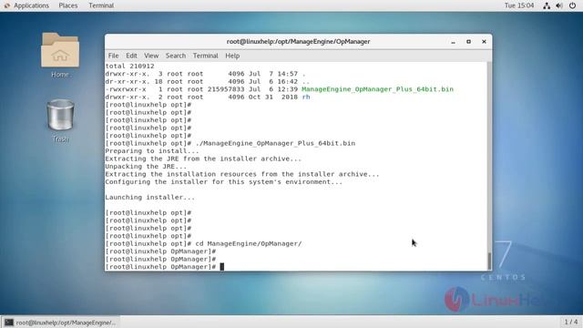 How to Install OpManager on CentOS 7.6 смотреть онлайн