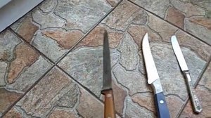 Определяем качество стали кухонных ножей. Разговор о ножах.