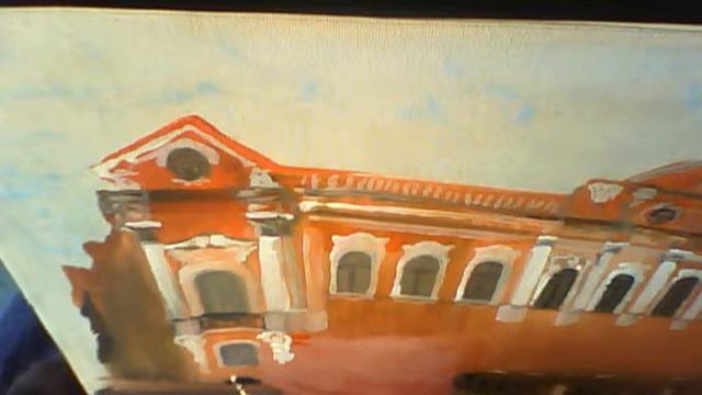 Художник ТВ: Рисуем акрилом Аничков Мост в Санкт Петербурге. Мастер-класс Буянова Дмитрия смотреть онлайн