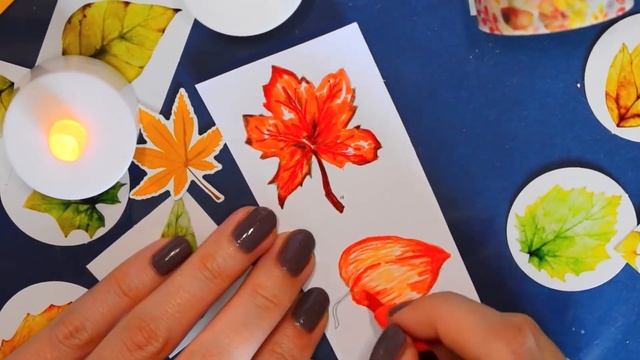 8 DIY УЮТНЫХ НАКЛЕЕК НА ОСЕНЬ для лд ? КАК СДЕЛАТЬ СТИКЕРЫ БЕЗ ДВУХСТОРОННЕГО СКОТЧА смотреть онлайн