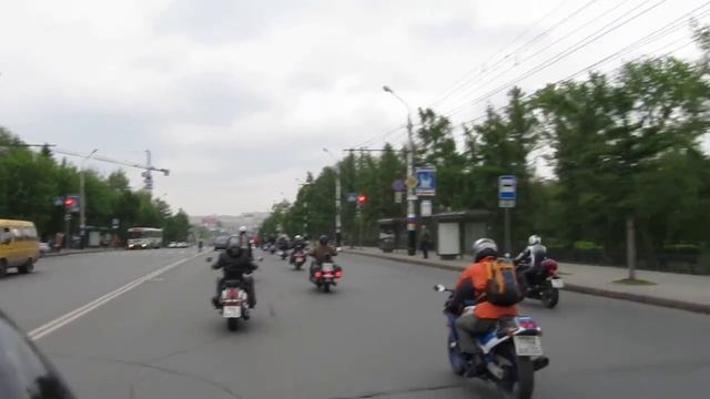 Открытие байкерского сезона 2011 Омск смотреть онлайн