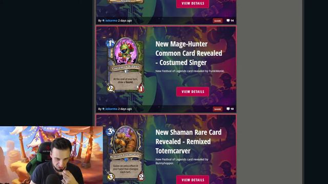 💚Massamun вещает | Заходи на последний весенний стрим Hearthstone🔥 смотреть онлайн