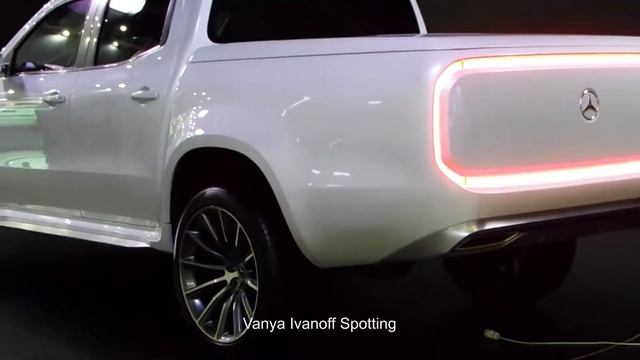 Mercedes Benz X-klasse в деталях смотреть онлайн