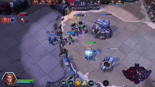 Heroes of the Storm #18. Лекарь на рейтинге =). Проигрыши, проигрыши и ошибки) смотреть онлайн