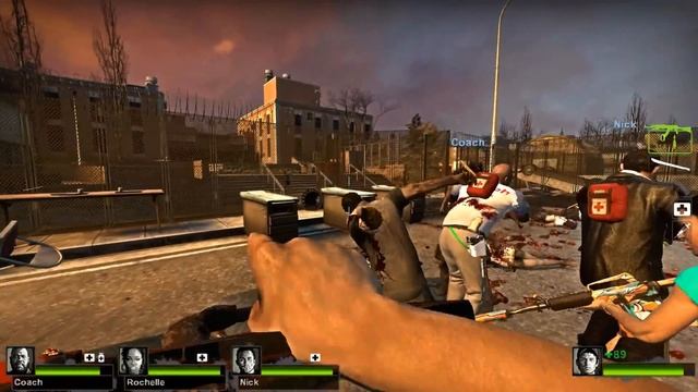 Left 4 Dead 2 - Fort Noesis Custom Campaign Gameplay Walkthrough смотреть онлайн