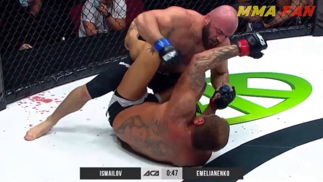 Александр Емельяненко - Мага Исмаилов / Полный обзор боя /АСА 107 / Емельяненко - Исмаилов мясорубк смотреть онлайн