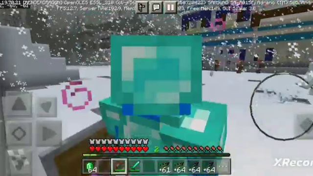 😱Но к нам пришли Мутанты снежные големы в Майнкрафт Bedrock Edition смотреть онлайн