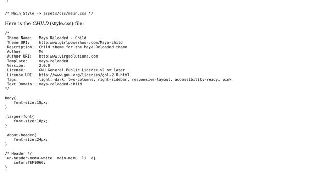 Wordpress: Child Style.css not overriding parent theme style located in assets/css/main.css смотреть онлайн