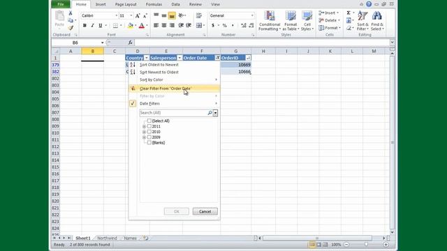 Excel Tutorial #14: Automatic Tables смотреть онлайн