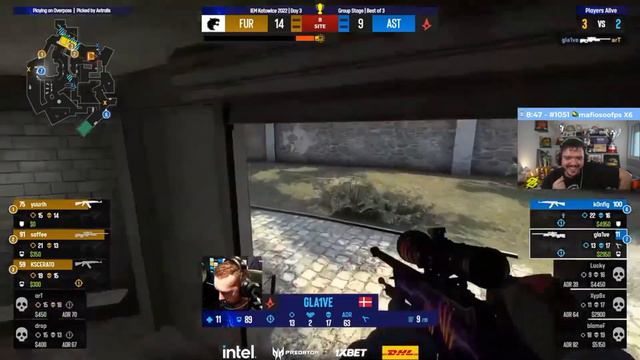 FURIA x ASTRALIS (MELHORES MOMENTOS FURIA) IEM Katowice 2022 смотреть онлайн