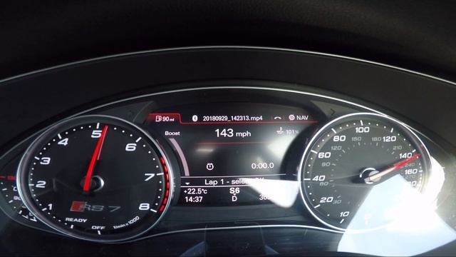 Audi RS7 BRUTAL Acceleration - Launch Control - Top Speed VMAX200 ! смотреть онлайн
