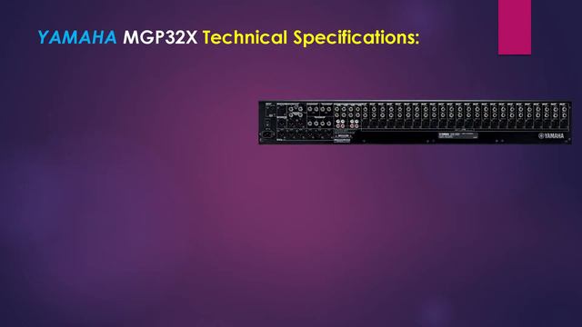 Yamaha MGP32X 32-Channel Mixer: Quick Overview смотреть онлайн