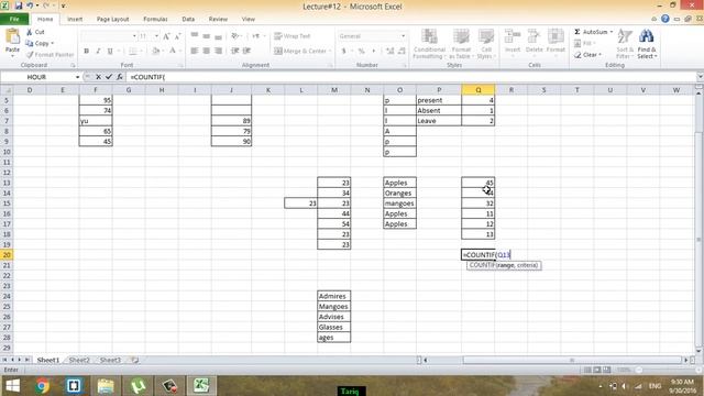Excel formulas in Pashto || Tariq Khan смотреть онлайн