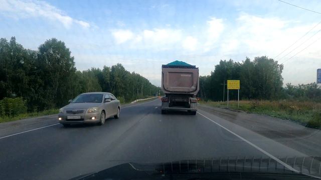 Дорога от г. Ачинск в сторону села Новобирилюссы Красноярский край смотреть онлайн