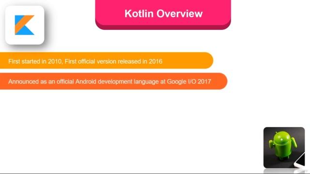 Kotlin Overview -2 смотреть онлайн