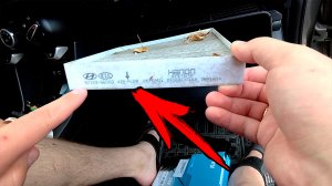 Замена салонного фильтра КИА ПИКАНТО 2017