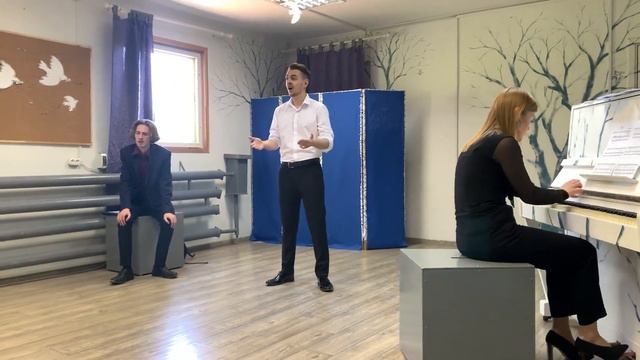 Santa Lucia - opera baritone Iłłuta Hušča смотреть онлайн