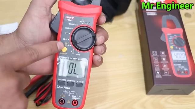 UNI-T UT204+ Digital Clamp Meter | Digital AC DC Current Clamp Meter