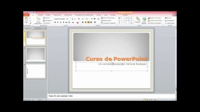 Tutorial Básico PowerPoint 2010 смотреть онлайн